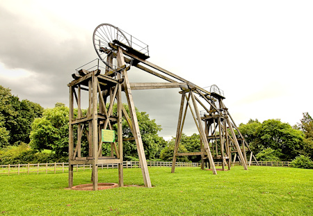 The now restored Brinsley headstocks